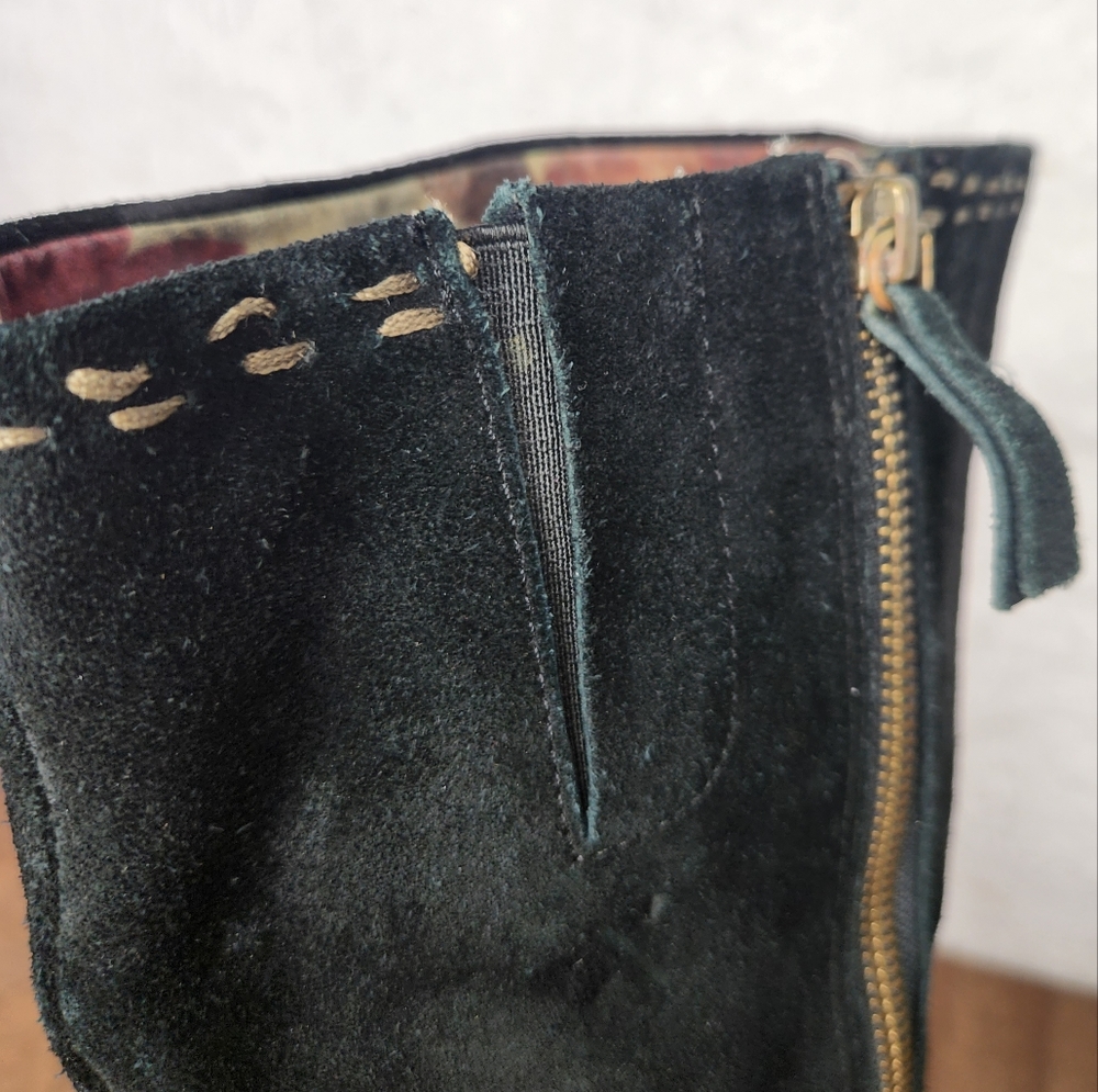 Nine West Take it Easy Suede Vintage America Collection Boots - Picture 11 of 16